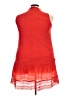 Indigo Rose 100% Polyester Red Sleeveless Blouse Size 2X - photo 2