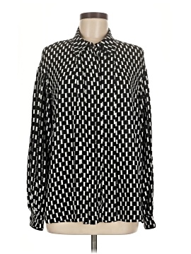 Diane Von Furstenberg Long Sleeve Button Down Shirt