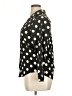 VICI Polka Dots Black 3/4 Sleeve Blouse Size XL - photo 5