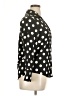 VICI Polka Dots Black 3/4 Sleeve Blouse Size XL - photo 4