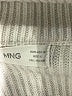 MNG Stripes Gray Turtleneck Sweater Size M - photo 7