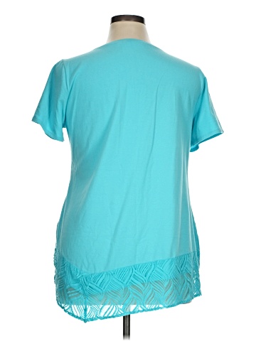 H By Halston Short Sleeve Top (view 2)