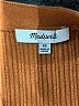 Madewell Orange Cardigan Size XS - photo 7