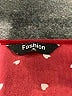 Fashion 100% Polyester Stars Red Short Sleeve Top Size XL - photo 7