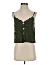 Stradivarius Green Sleeveless Blouse Size S - photo 1