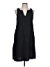 Banana Republic Solid Black Casual Dress Size L - photo 1
