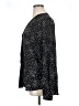 Long Tall Sally 100% Polyester Stars Black Long Sleeve Blouse Size 14 - photo 5