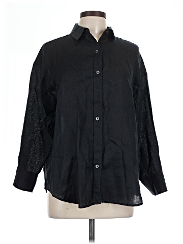 Rafaella Long Sleeve Button-Down Shirt (view 1)