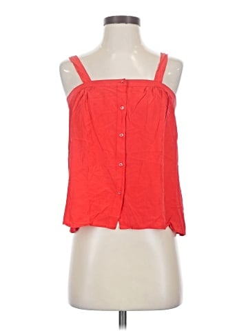 I.Magnin Sleeveless Silk Top (view 1)