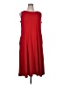 Susan Graver Solid Red Casual Dress Size XL (petite) - photo 1