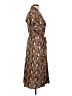 BCBGMAXAZRIA 100% Polyester Paisley Brown Casual Dress Size Lg - photo 4