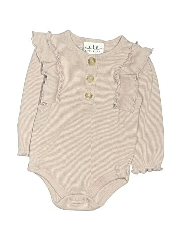Nicole Miller New York Long Sleeve Onesie (view 1)