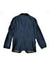 Assorted Brands 100% Polyester Chevron-herringbone Blue Blazer Size 7 - photo 2