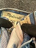 Madewell 100% Cotton Hearts Blue Jeans Size 29 waist - photo 7