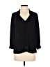 DR2 100% Polyester Black 3/4 Sleeve Blouse Size XS - photo 1