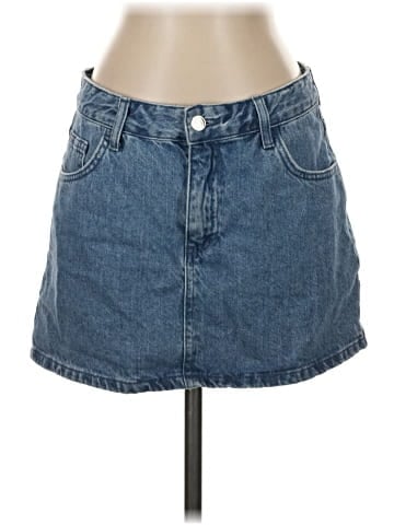 MNG Denim Skirt (view 1)