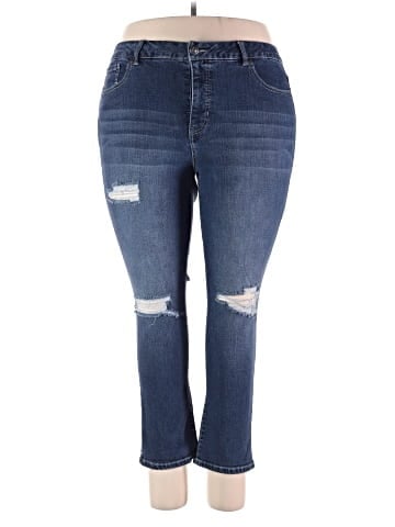 Indigo Fusion Jeans (view 1)