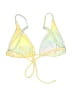 Unbranded Yellow Swimsuit Top Size M - photo 2