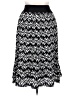 Assorted Brands Chevron-herringbone Black Casual Skirt Size XL - photo 1