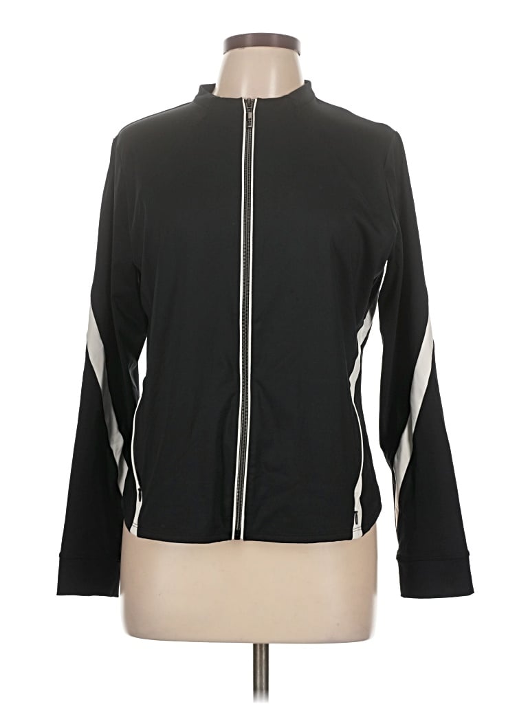 Pre-owned Tail Long Sleeve Blouse In Black