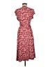 BCBGMAXAZRIA Paisley Red Cocktail Dress Size M - photo 2