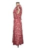 BCBGMAXAZRIA Paisley Red Cocktail Dress Size M - photo 5