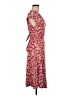 BCBGMAXAZRIA Paisley Red Cocktail Dress Size M - photo 4