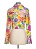 Fore 100% Polyester Floral Pink 3/4 Sleeve Blouse Size L - photo 2