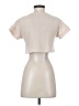 Shein Ivory Short Sleeve Turtleneck Size 4 - photo 2
