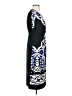 NY Collection Graphic Blue Casual Dress Size XS - photo 4
