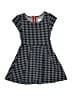 Sally Miller Houndstooth Gray Dress Size 7 - 8 - photo 1