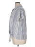 Joie De Vivre Stripes Blue Short Sleeve Blouse Size 1X - photo 5