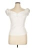 Unbranded Ivory Short Sleeve Top Size XL - photo 1