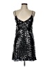 Lulus 100% Polyester Stars Silver Cocktail Dress Size M - photo 1