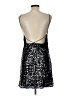 Lulus 100% Polyester Stars Silver Cocktail Dress Size M - photo 2
