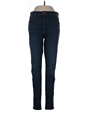Madewell Tall 10" High-Rise Skinny Jeans in Hayes Wash (view 1)
