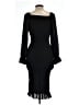 Assorted Brands 100% Polyester Black Cocktail Dress Size L - photo 2