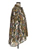 Lena Gabrielle 100% Polyester Paisley Gold Long Sleeve Blouse Size XL - photo 4