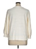 Ann Taylor LOFT 100% Cotton Ivory Sweatshirt Size XL - photo 2