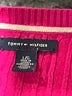 Tommy Hilfiger 100% Cotton Pink Pullover Sweater Size L - photo 7