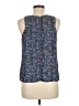 Paper Crane Blue Sleeveless Blouse Size M - photo 2