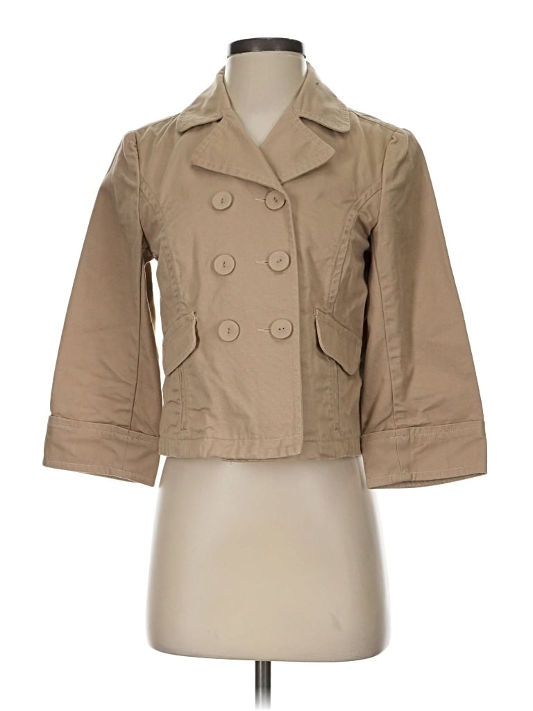 Pre-owned Unbranded Jacket In Tan