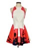 Keepsake Graphic Orange Cocktail Dress Size XS - photo 1