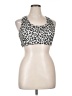 Assorted Brands Silver Black Sports Bra Size XL - photo 1