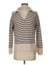 J.Crew Stripes Tan Pullover Sweater Size XS - photo 1