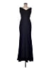 BHLDN 100% Polyester Black Cocktail Dress Size 6 - photo 1