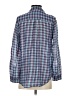 Joie 100% Cotton Checkered-gingham Blue Long Sleeve Button-Down Shirt Size XS - photo 2