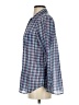 Joie 100% Cotton Checkered-gingham Blue Long Sleeve Button-Down Shirt Size XS - photo 5