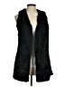 Mossimo Black Faux Fur Vest Size M - photo 1