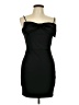 Assorted Brands Solid Black Cocktail Dress Size L - photo 1